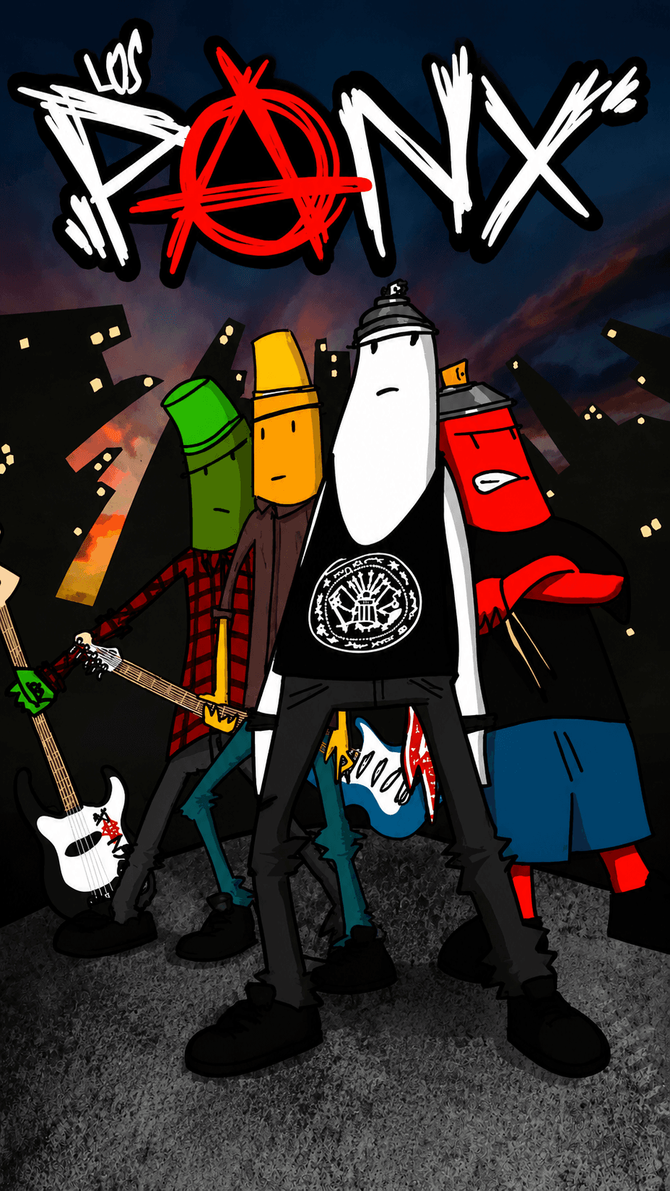 Los PANX — integrantes